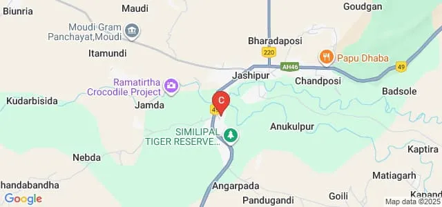 Jashipur College, Jashipur Map