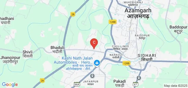 Sarvodaya Polytechnic College, Azamgarh Map
