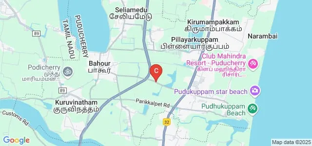Alpha College of Engineering and Technology, Puducherry Map