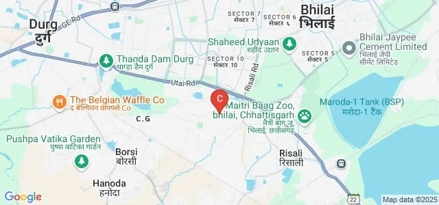 St Thomas College, Bhilai Map