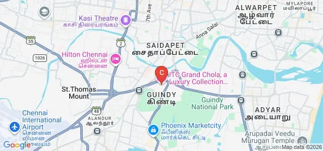CII Institute of Hospitality - ITC Grand Chola, Chennai Map