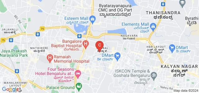 Kamala College of Nursing, Bengaluru Map