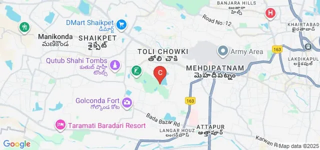 AP Government Institute of Leather Technology, Hyderabad Map