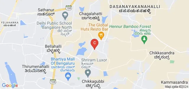Roohi College of Nursing, Bengaluru Map