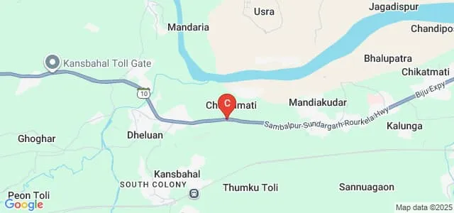 Indian Institute for Production Management, Kansbahal Map