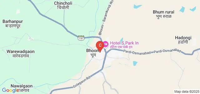 Vidya Vikas Mandal Pathrud's Shankarrao Patil Mahavidyalaya, Bhoom Map