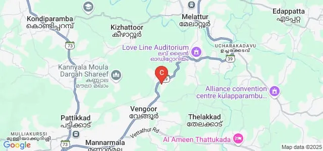 MEA Engineering College, Malappuram Map