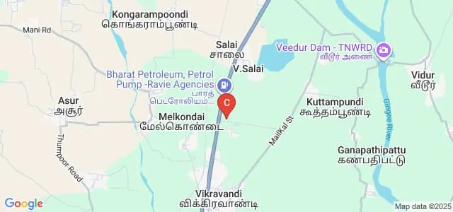 Surya School of Engineering and Technology, Villupuram Map