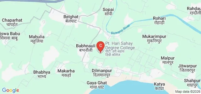 Pt Hari Sahay PG College, Gorakhpur Map