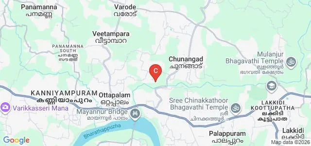 Sree Swamy Vivekananda Centre of Teacher Education, Palakkad Map