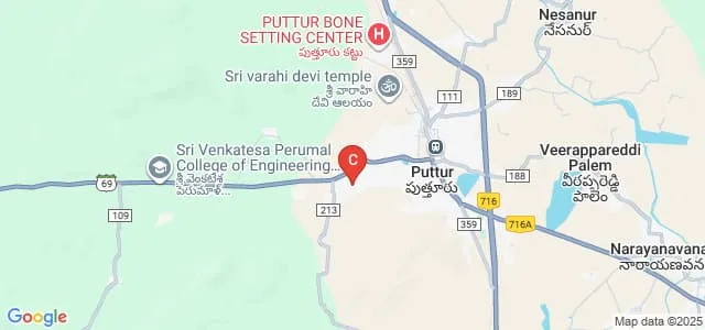 Himaja Degree College, Puttur Map