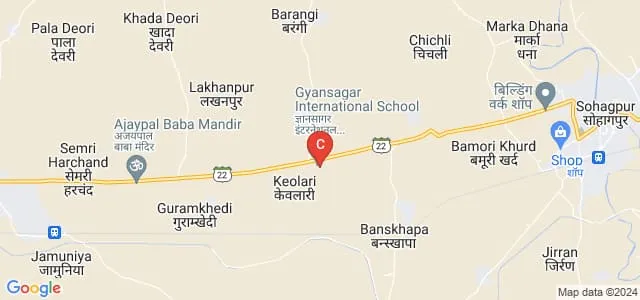 Shri Gajanan Shiksha Samiti College, Hoshangabad Map