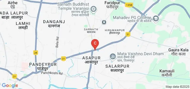 Kashi Nath Banarasi Mahavidyalaya, Ghazipur Map