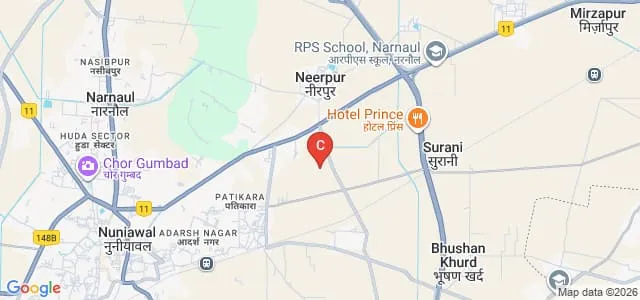Baba Kheta Nath Government Ayurvedic College and Hospital, Narnaul Map