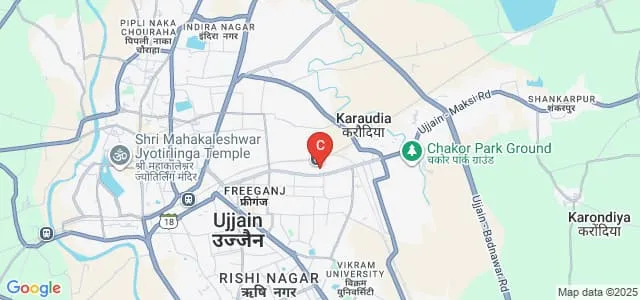 Government Autonomus Dhanwantri Ayurveda College and Hospital, Ujjain Map