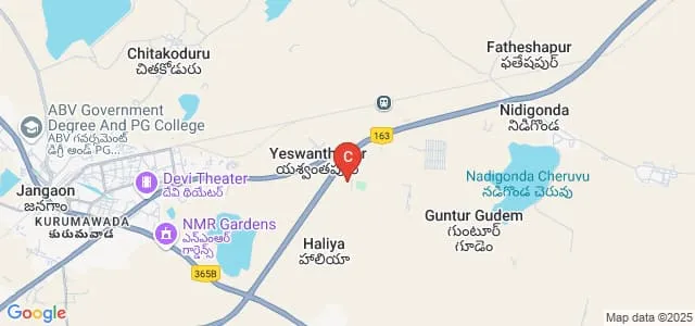 Christu Jyothi Institute of Technology and Science, Warangal Map