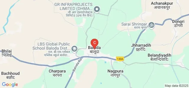Dr Bhim Rao Ambedkar Government College, Baloda, Janjgir-Champa Map