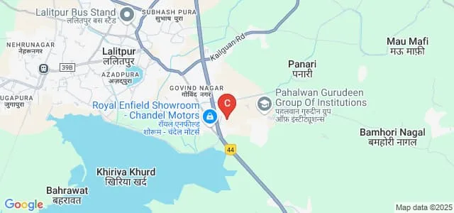 Deep Chandra Choudhary Mahavidyalaya, Lalitpur Map