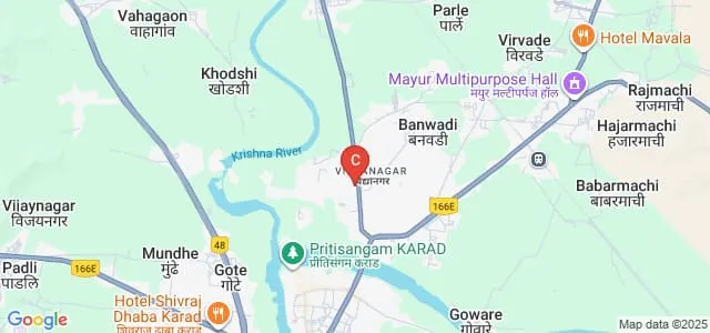 Government College of Pharmacy, Karad Map