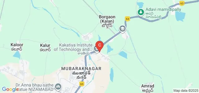 Kakatiya Institute of Technology and Science for Women, Nizamabad Map