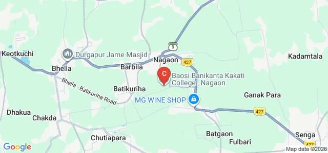 Baosi Banikanta Kakati College, Barpeta Map