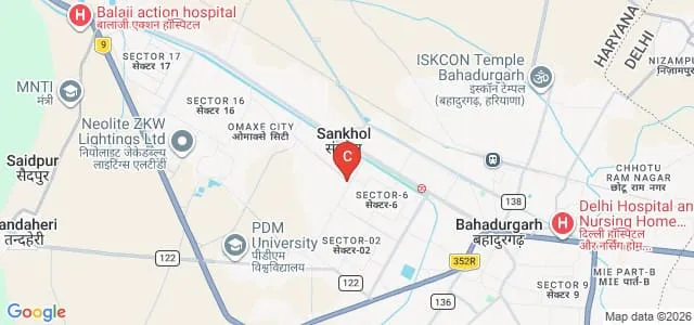DS Arya College of Education, Bahadurgarh Map