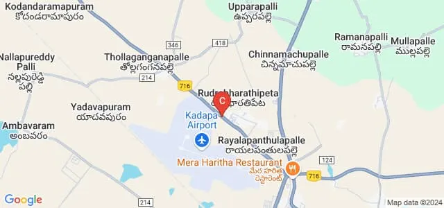 Madina Engineering College, Cuddapah Map