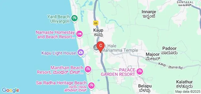 Government First Grade College, Kaup Map