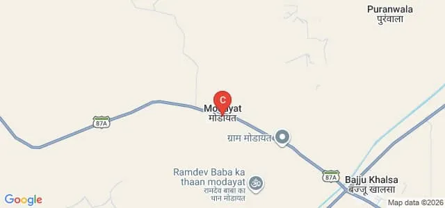 Government College, Bajju Map