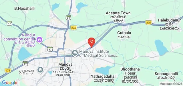 AET College of Education, Swarnasandra Map