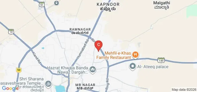 Deccan Education Society, Gulbarga Map