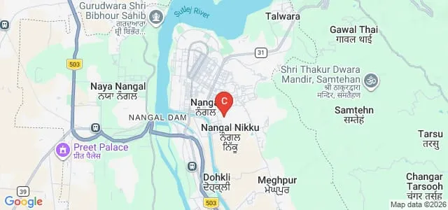 Shivalik Hills College of Education, Ropar Map