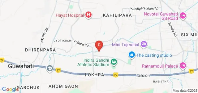 NEF College of Pharmacy, Guwahati Map