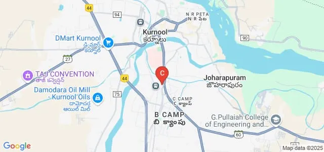 Sri Sankara's Degree College and PG, Kurnool Map