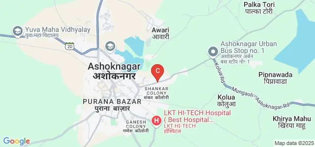 SAM College of Management and Technology, Bhopal Map