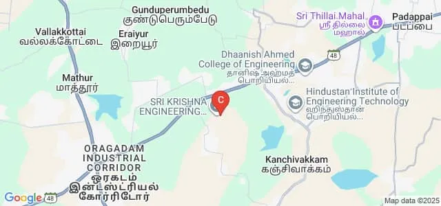 Sri Krishna Institute of Technology, Chennai Map