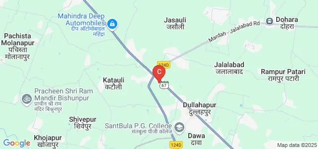 Shri Ramdas Mahavidyalaya, Dullahpur, Ghazipur Map