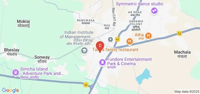 Liberal College, Indore Map