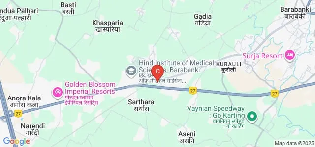 Chandra Dental College and Hospital, Barabanki Map