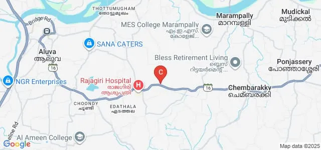 Carmel College of Nursing, Ernakulam Map