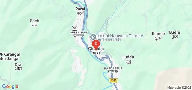 Chamba Millennium B Ed College, Chamba Map