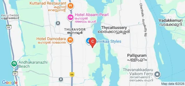 Sree Narayana Guru Memorial Catering College, Alappuzha Map