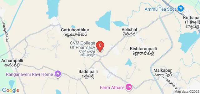 CVM College of Pharmacy, Karimnagar Map