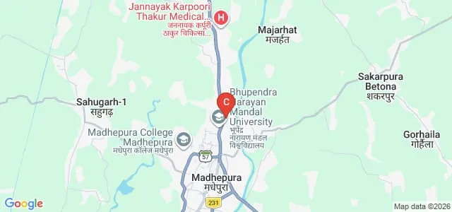 Mohan Shakuntala Teachers Training College, Madhepura Map