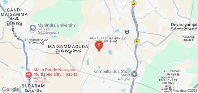 Malla Reddy Engineering College for Women, Secunderabad Map