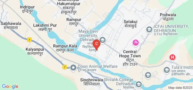 Beehive College of Engineering and Technology, Dehradun Map