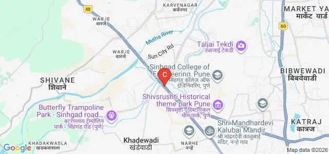 Sinhgad Law College, Pune Map