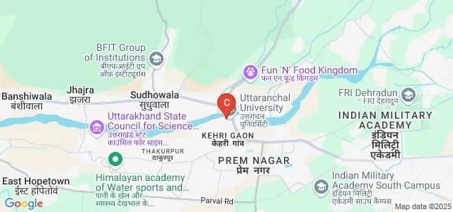 Uttaranchal Medical College of Ayurveda and Research, Premnagar, Dehradun Map