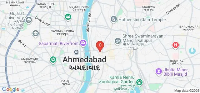 Balabhai Damodardas College, Ahmedabad Map