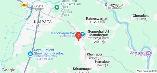 Mahatma Rural Development Society Teacher's Training Institute, Medinipur Map